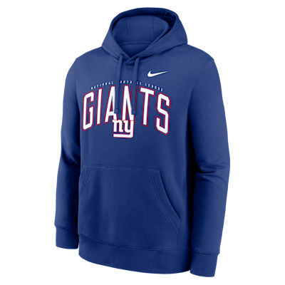 New York Giants Club Men's Nike NFL Pullover Hoodie. Nike.com
